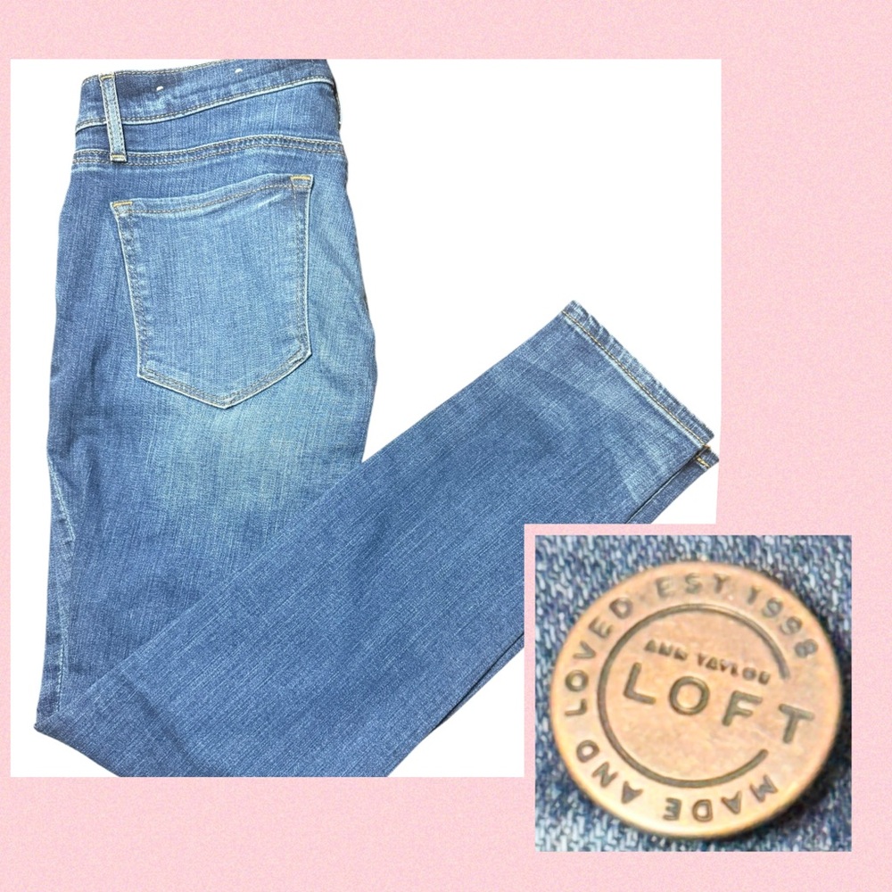 LOFT Women's Modern Skinny Ankle Jeans Size 8/29 NWOT